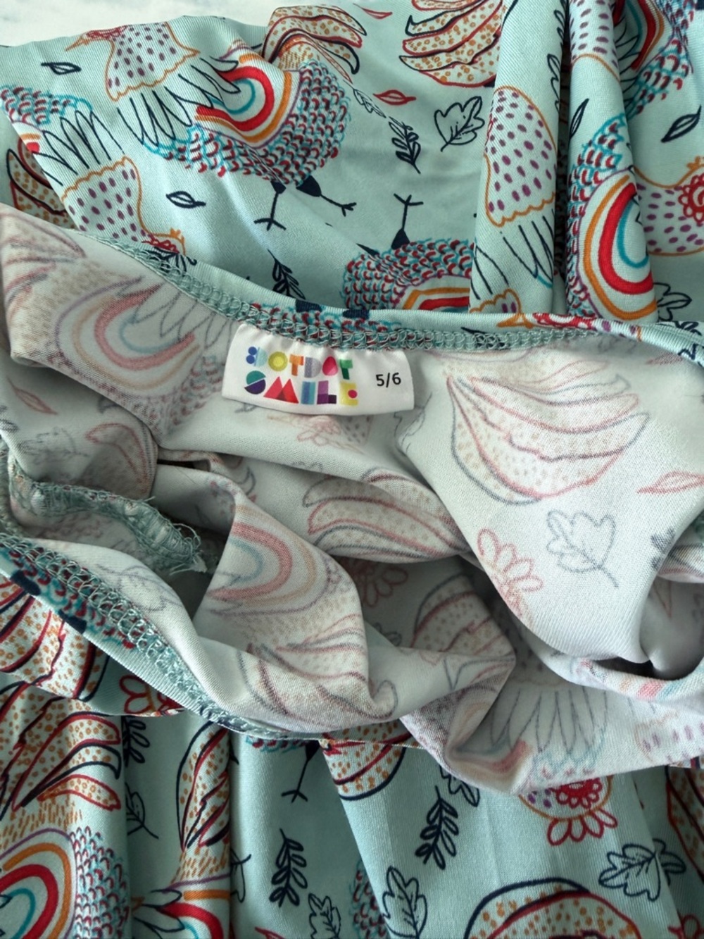 Lot of 3 Dot Dot Smile Vintage Twirl Girl Dresses Size 5/6 Rooster Rare - Picture 4 of 4